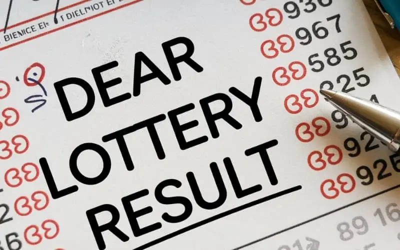 dear lottery result